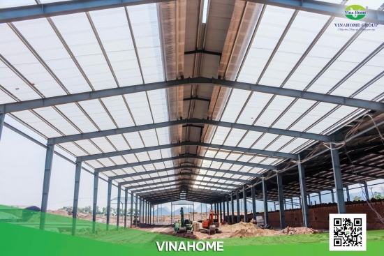 Công trình tấm lợp Composite