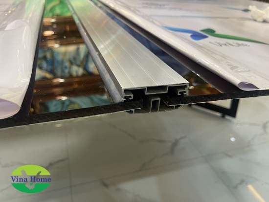 Nẹp nhôm nối tấm to 3 thanh