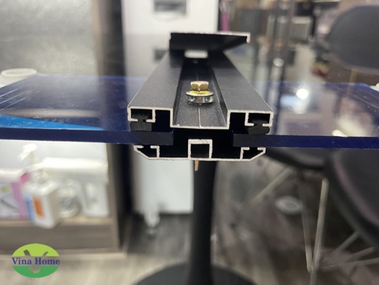 Nẹp nhôm sập nối tấm nhỏ 3 thanh