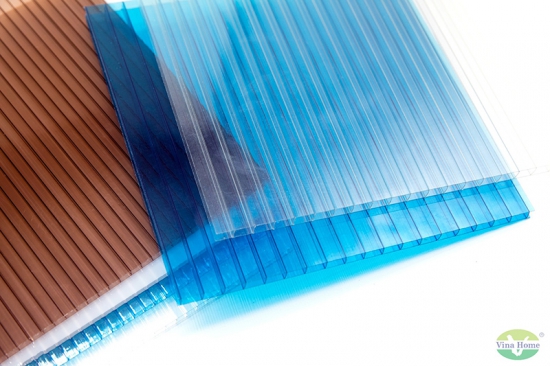 Tấm Lợp Lấy Sáng Rỗng 10mm (ly) Phổ Thông