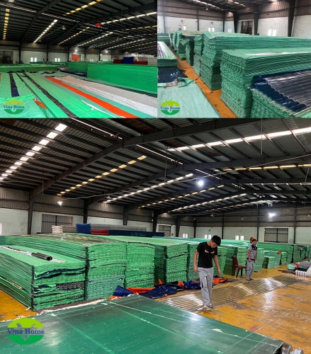 Tổng kho tấm Polycarbonate sóng