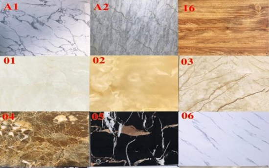 Báo giá tấm nhựa PVC Vân Đá