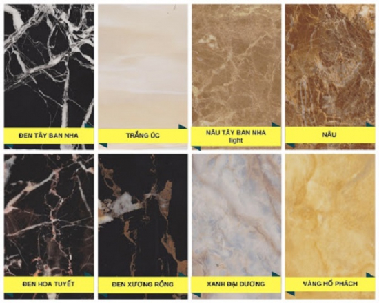 TẤM NHỰA PVC VÂN ĐÁ