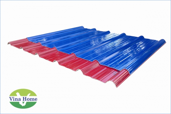 Tôn nhựa PVC 6 sóng 2,5mm