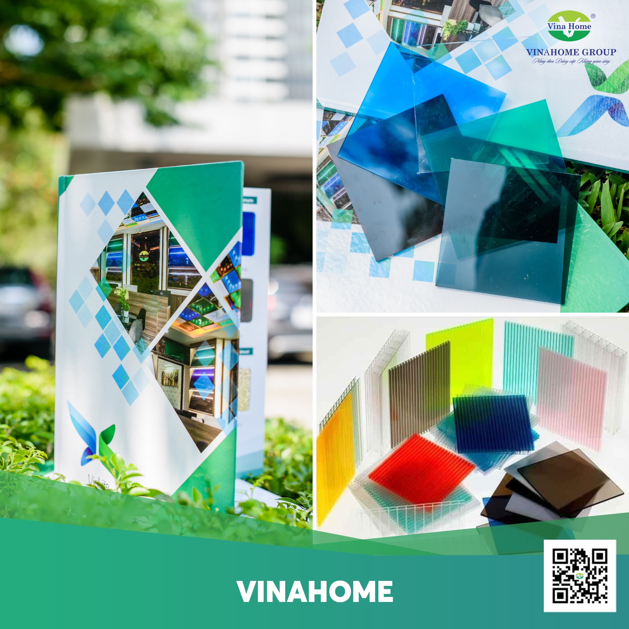 Bảng màu nhựa Poly