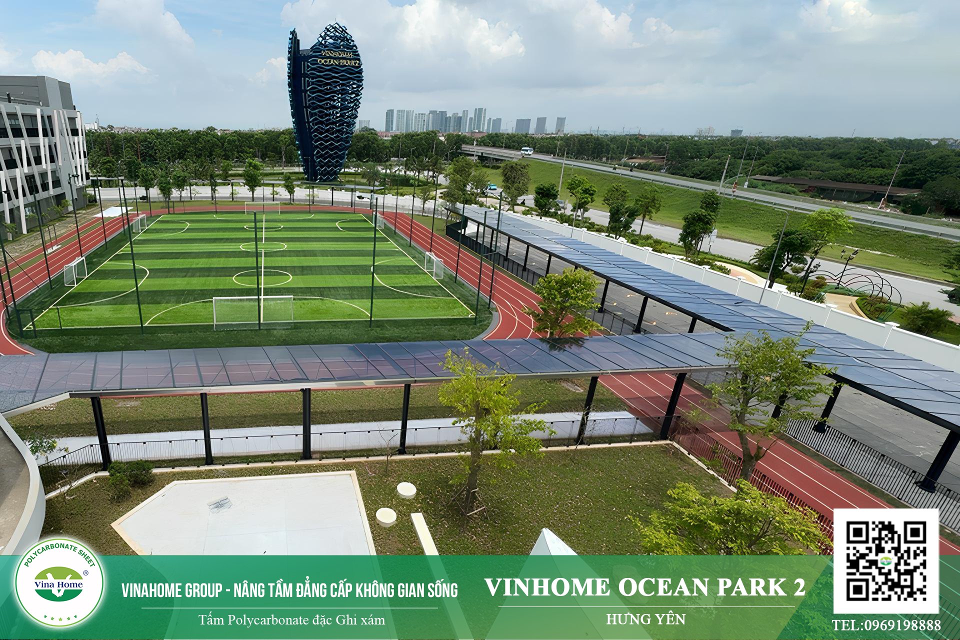 Dự án mái nhựa Polycarbonate