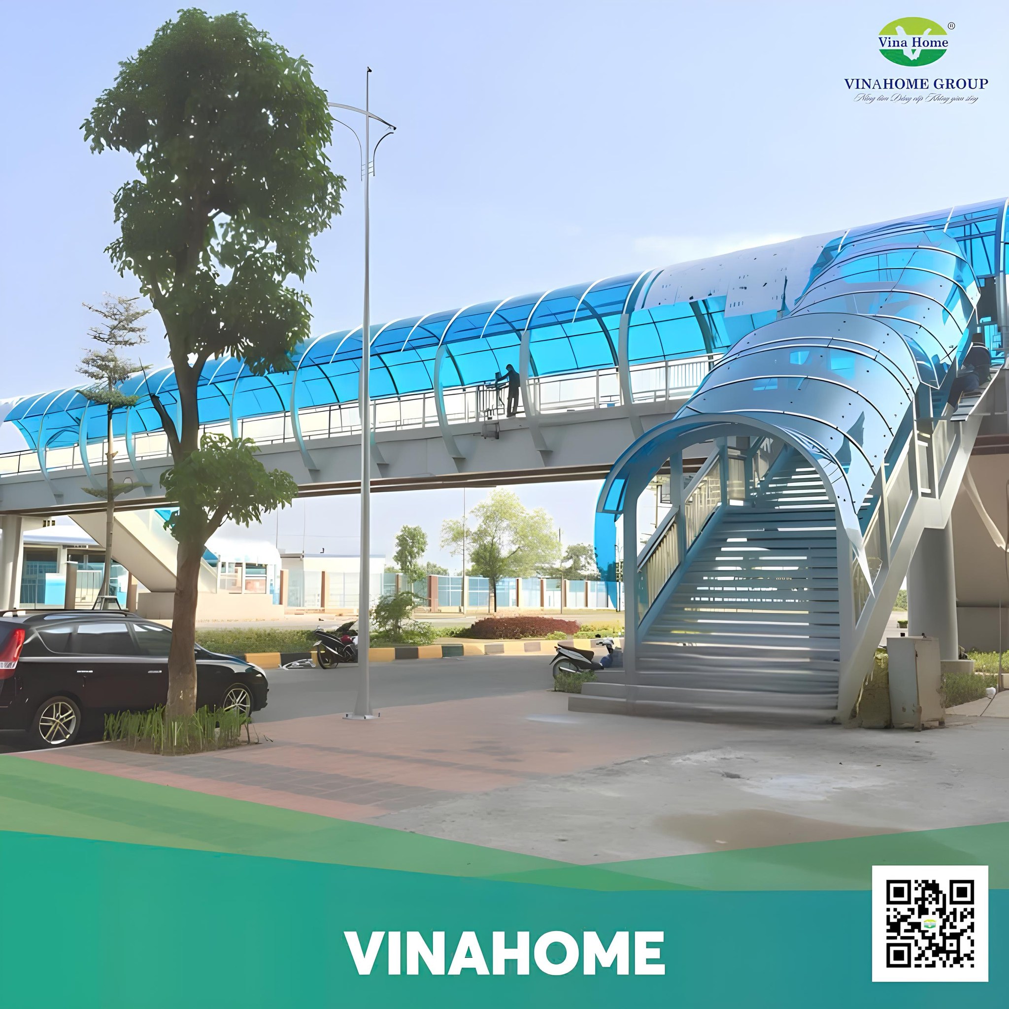 Công trình nhựa lấy sáng Polycarbonate
