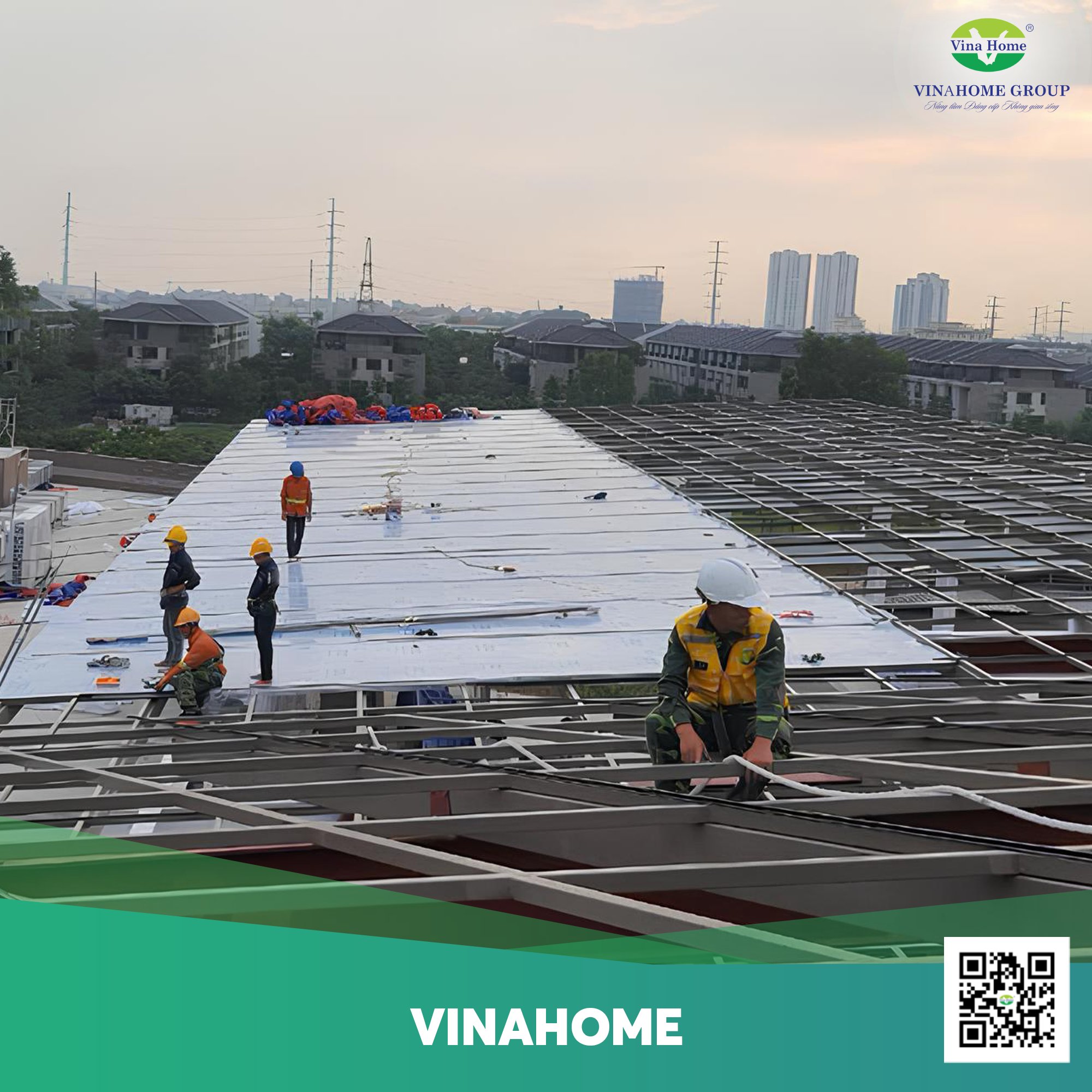 Vinahome lắp đặt nhựa Poly
