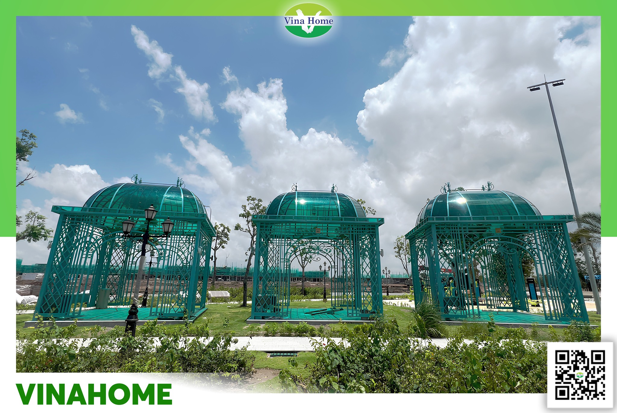 Công trình mái vòm Poly