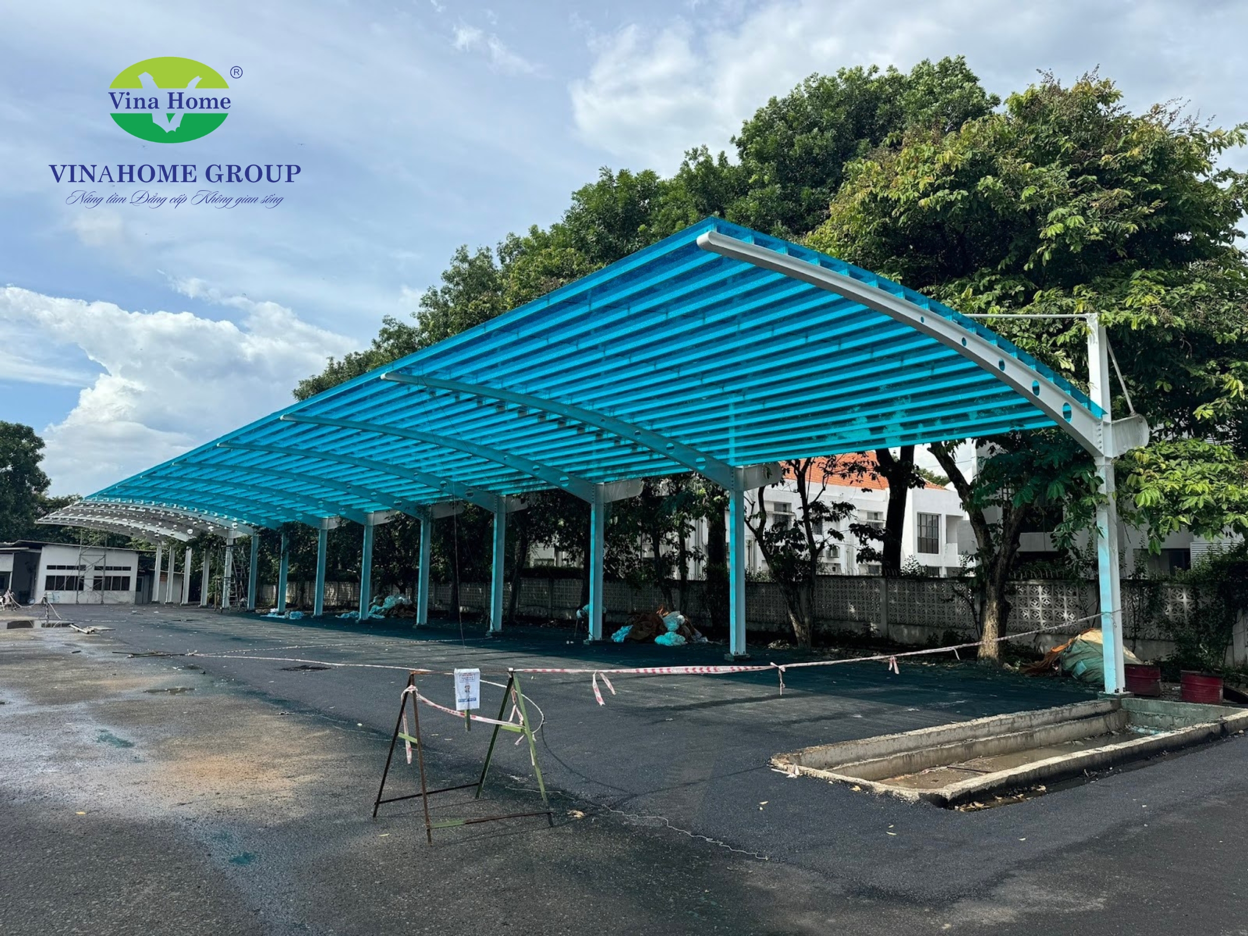 Mái vòm từ Polycarbonate